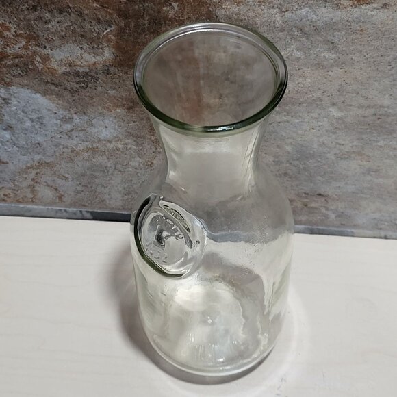 VTG Embossed Paul Masson Since 1852 Glass Milk Bottle Carafe Decanter Vase 10" N - Picture 11 of 11